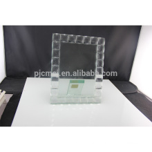 Durable using low price crystal glass picture photo frame